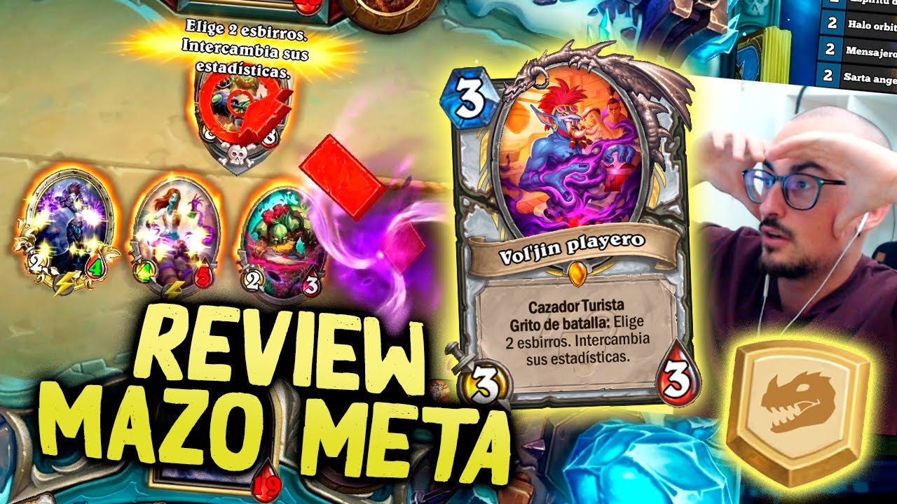 Vol'jin Surfea Tanques 😱 Review Mazo Meta Fishing Priest [Hearthstone] Estándar Año del Raptor