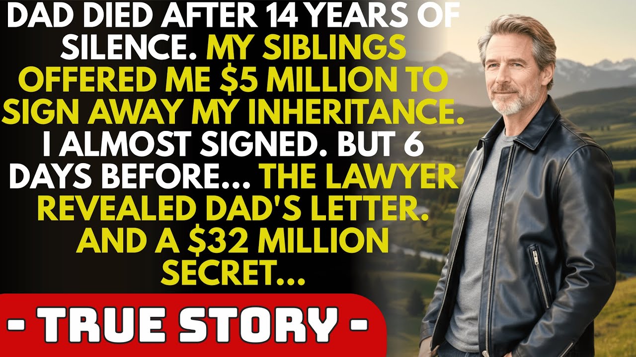 My Siblings Offered Me $5 Million to Sign Away Dad's Company. Six Days Before the Deadline, His...