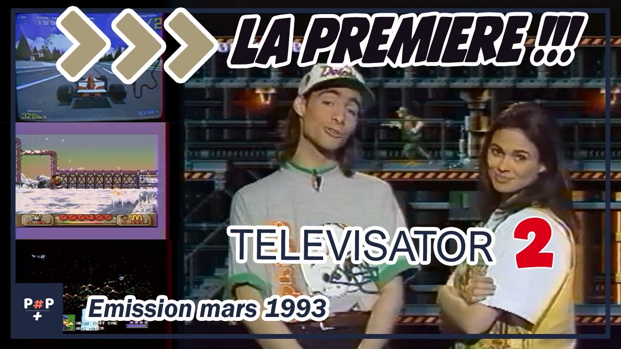 Televisator 2  Em#01 Mars 1993 [emission 1][virtua racing]