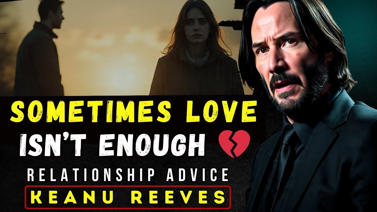 Sometimes Love Isn’t Enough – Keanu Reeves on Why You Had to Let Go 💔 - Motivational Speech