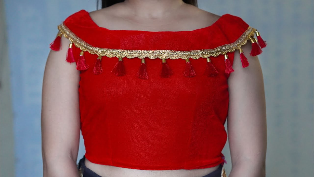 Model blouse easy gala design cutting and stitching/Blouse design