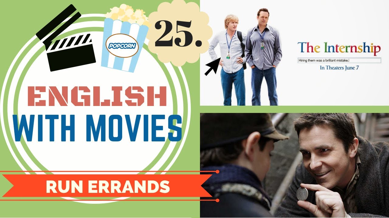 LEARN ENGLISH PHRASES with MOVIES | RUN ERRANDS