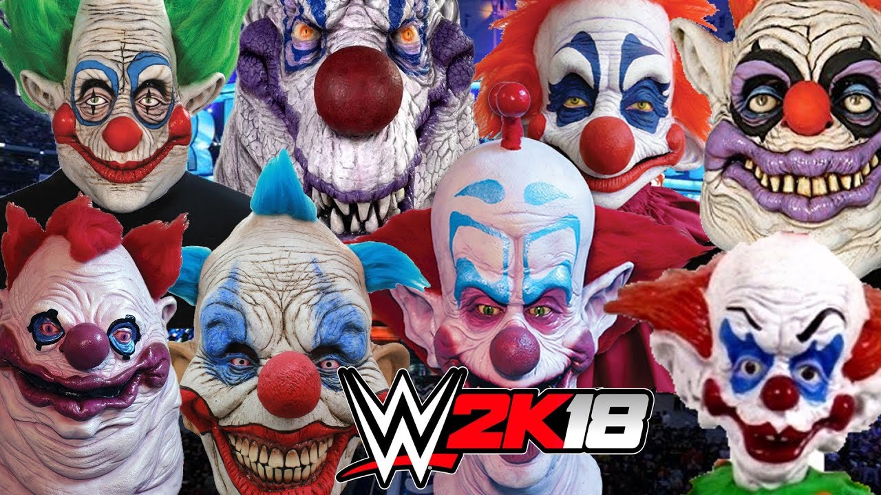 KILLER KLOWNS FROM OUTER SPACE - Elimination Chamber | WWE 2K18 Gameplay