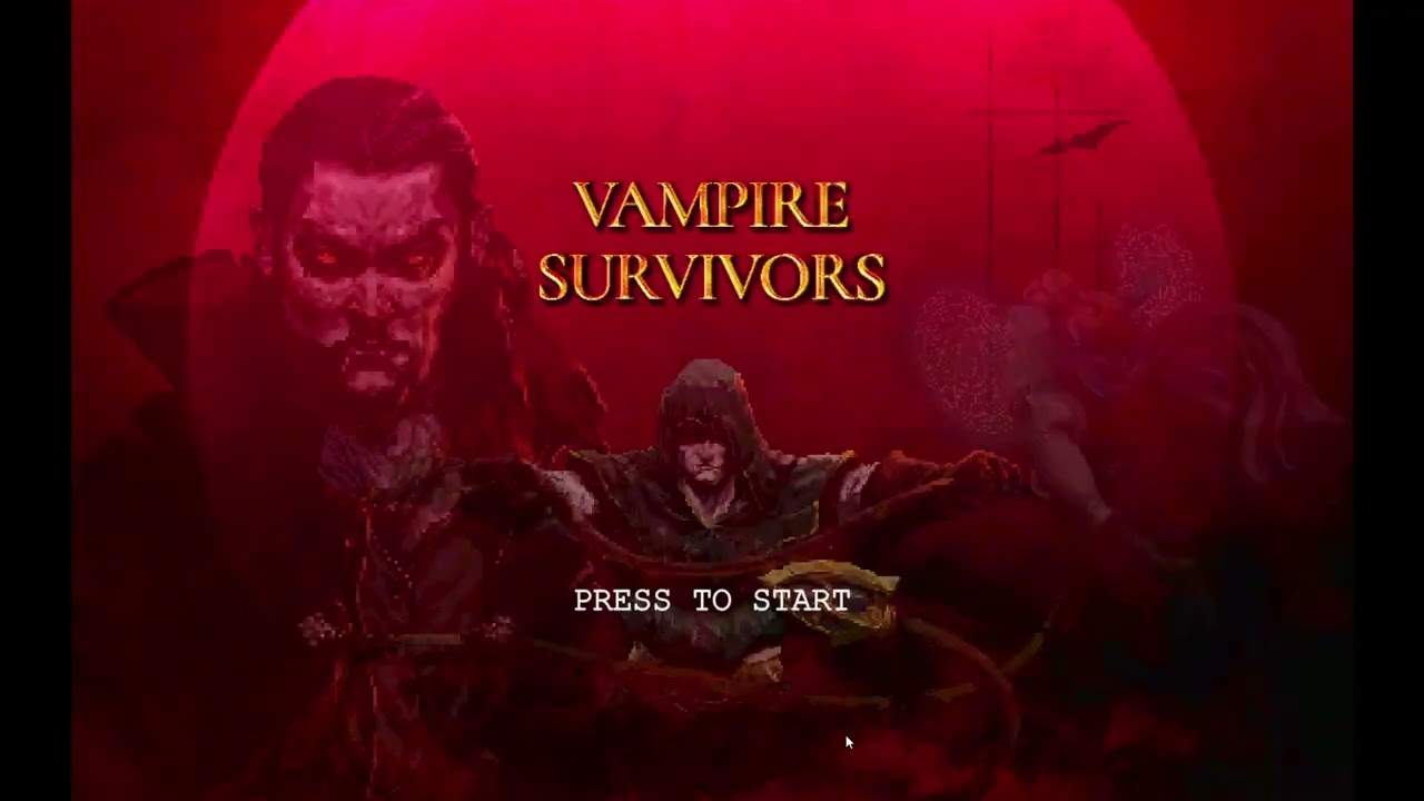 Vampire Survivors - First Time Play - Great game - Check it out!