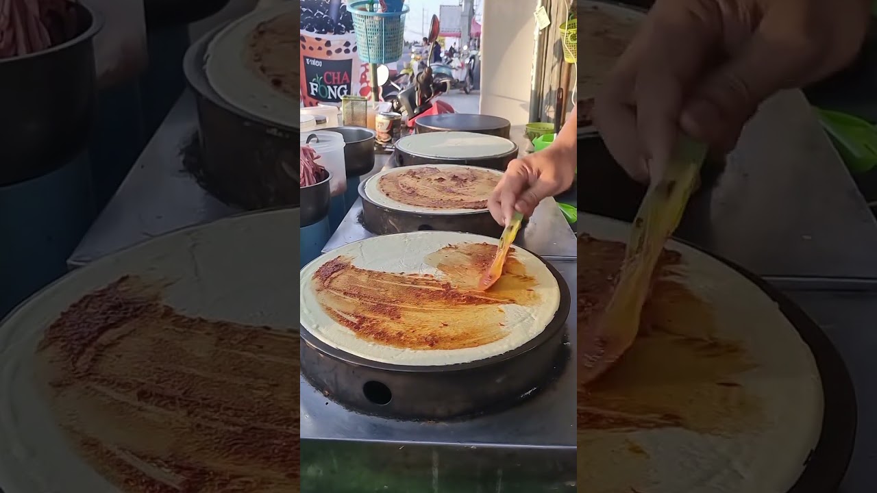 หอมกรอบอร่อยครับ #เครปญี่ปุ่น #เครป #crepe ##delicious #เครปโก้ปอนด์ 