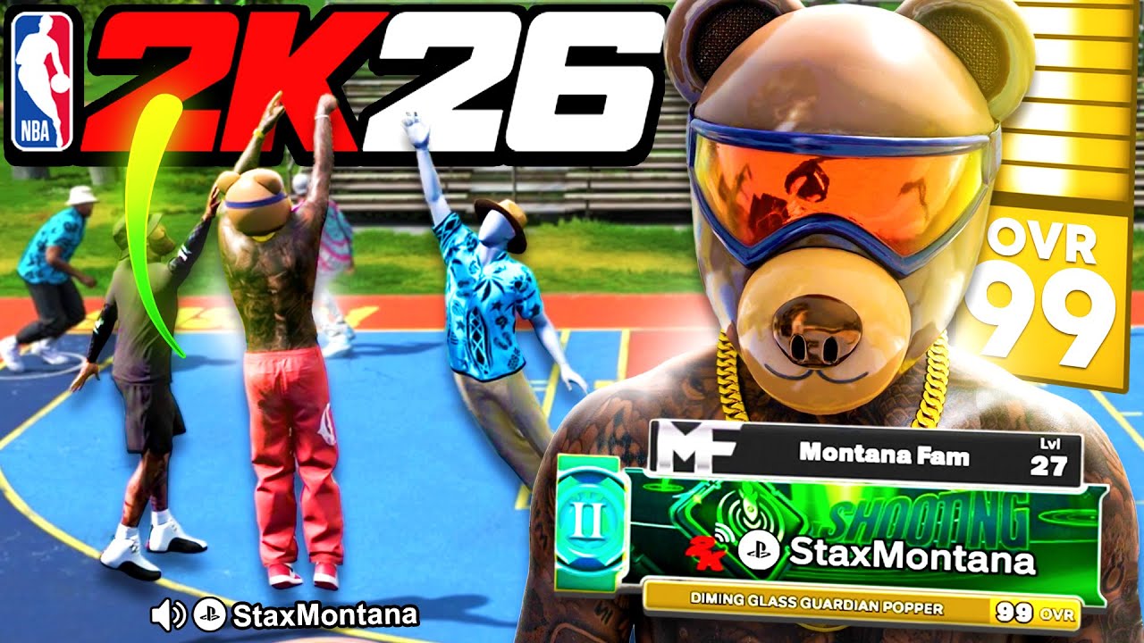 СТАКСМОНТАНА ВЫВОДИТ СВОЮ 7'4-ФУТТОВУЮ КОМПЛЕКТУЮ «ДЕМИГОДА» НА ИГРУ В NBA 2K26!