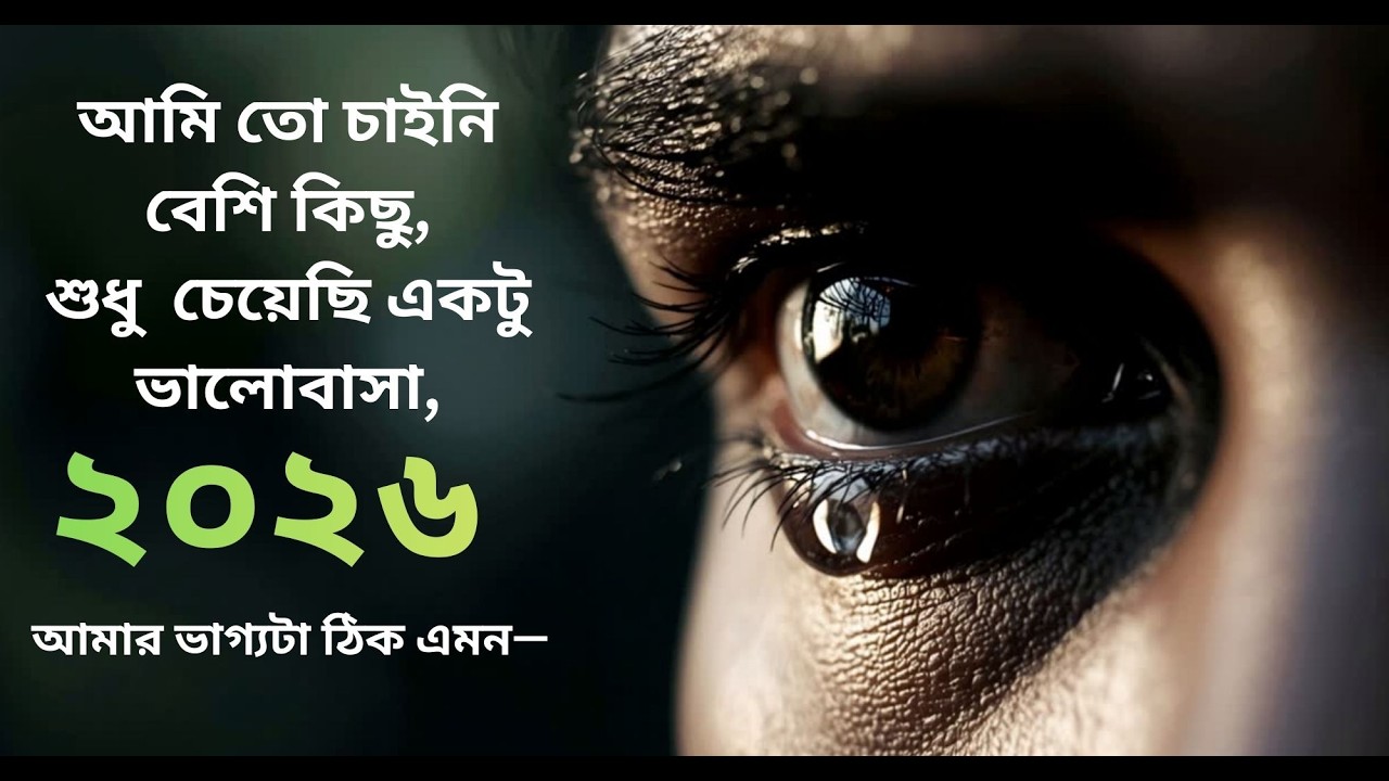 আমি তো চাইনি বেশি কিছু,শুধু  চেয়েছি একটু ভালোবাসা,