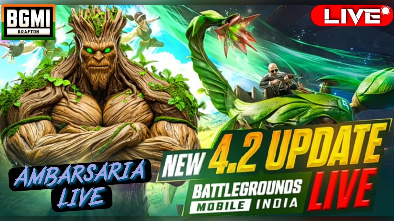 #Ambarsaria Is Live ✨4.2 update BGMI✨#bgmi  #bgmilive #pubg #gamer #punjab #pubgmobile
