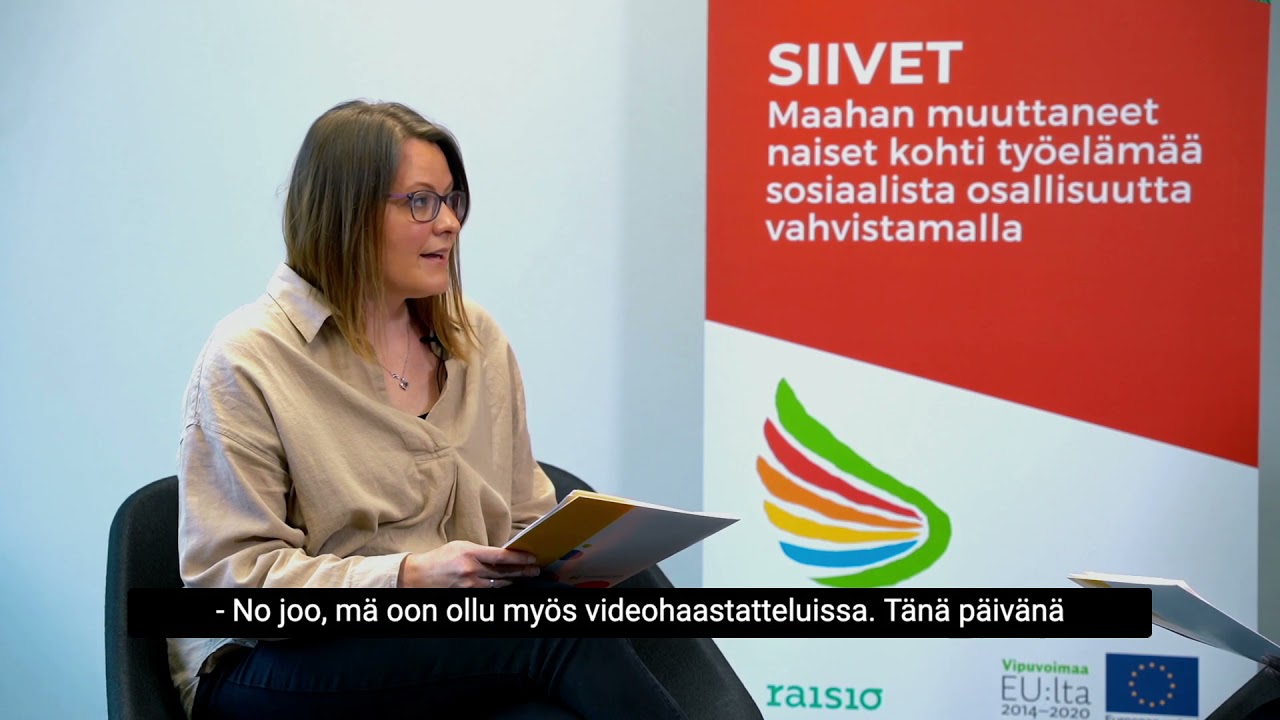 Esillä - työhaastatteluun valmistautuminen