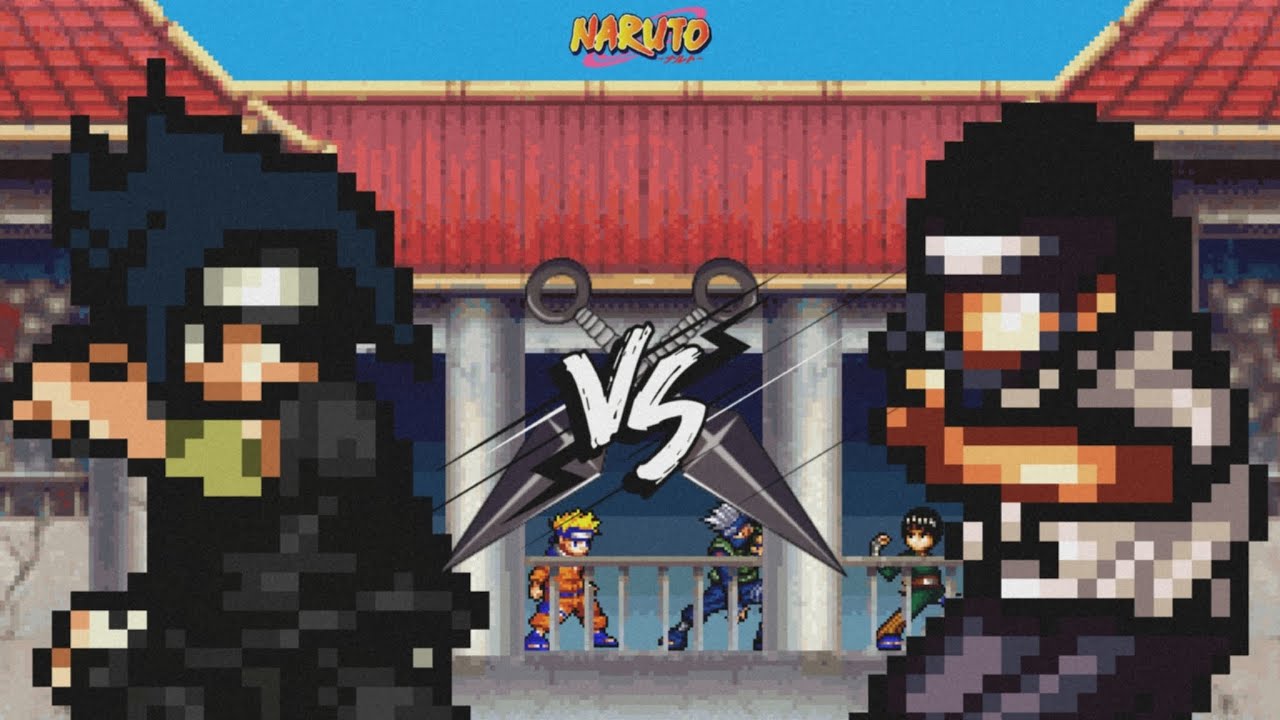 What if - SASUKE VS NEJI | Sprite Animation