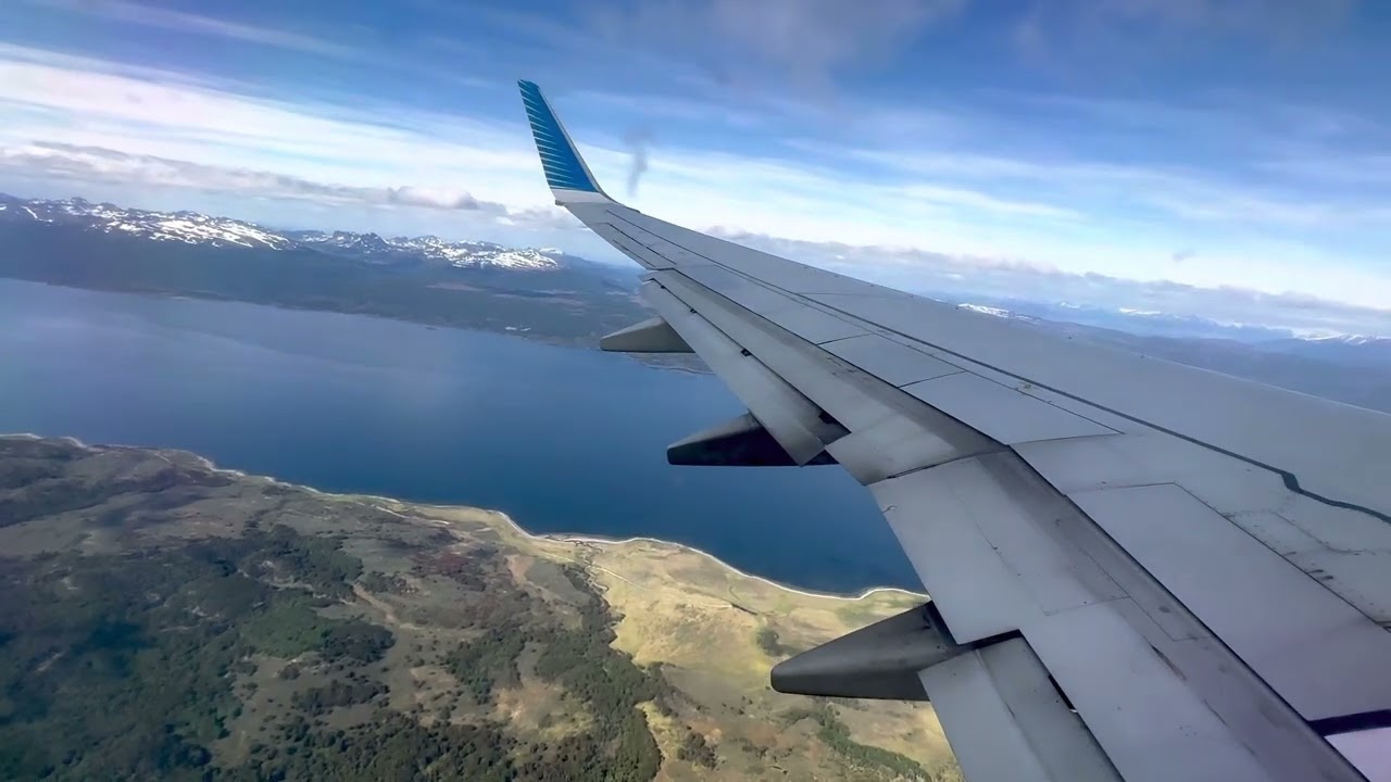 Landing in Ushuaia