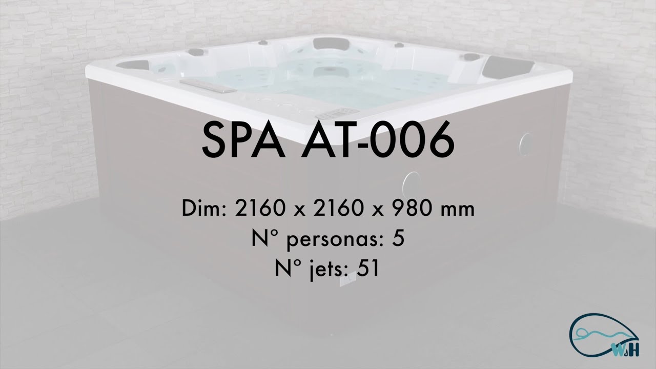 Spa jacuzzi exterior AT-006