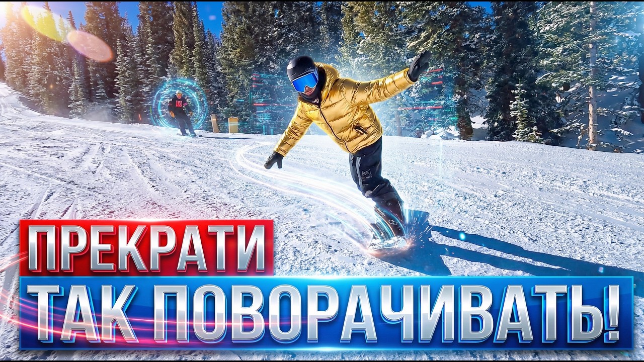 Я ВЫШЕЛ ЗА РАМКИ ПРОСТЫХ ПОВОРОТОВ НА СНОУБОРДЕ