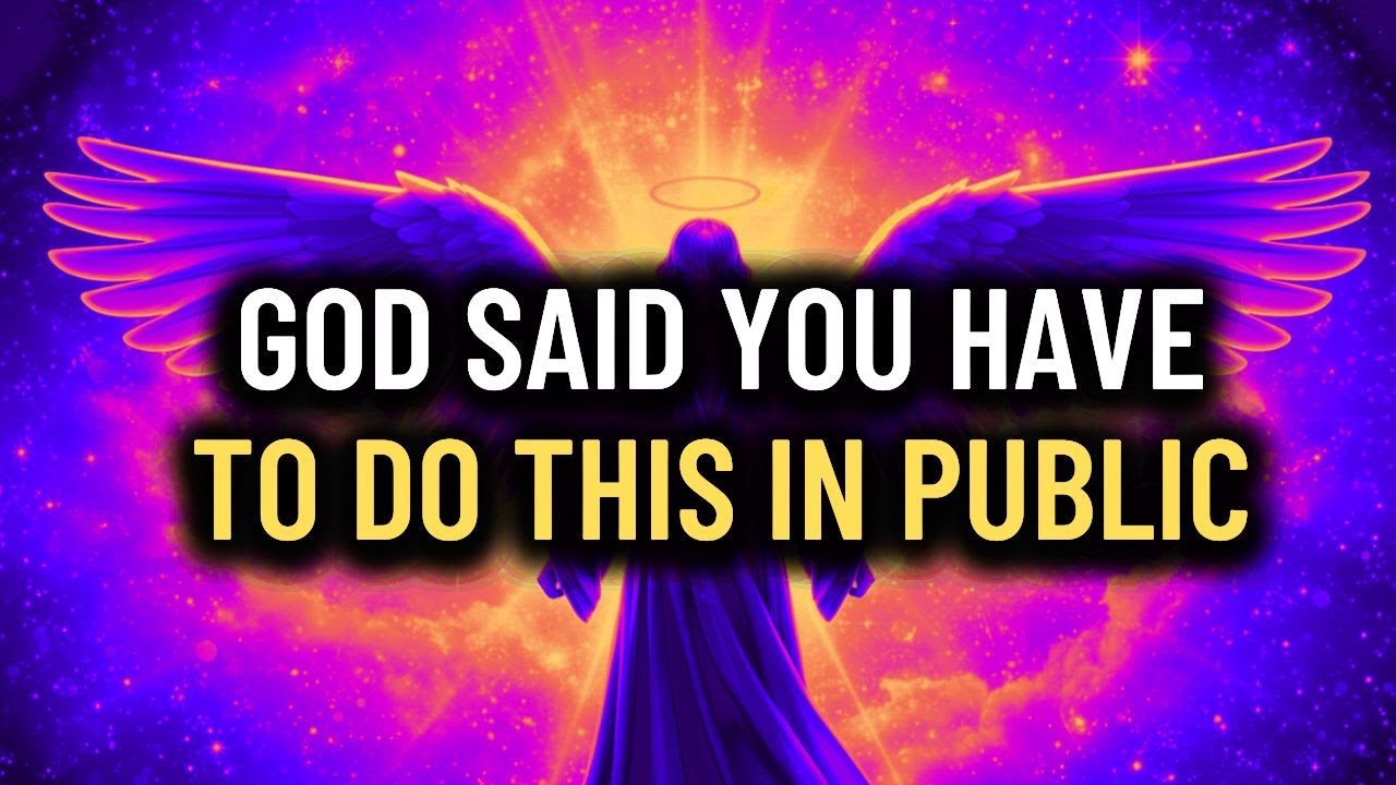 Chosen One, For God's Sake Perform This In Public Now – The World Must See!