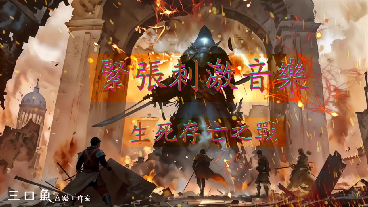 【緊張刺激音樂】⚔️🔥：生死存亡之戰 刺激配樂 兩小時不間斷 ⏳🎶