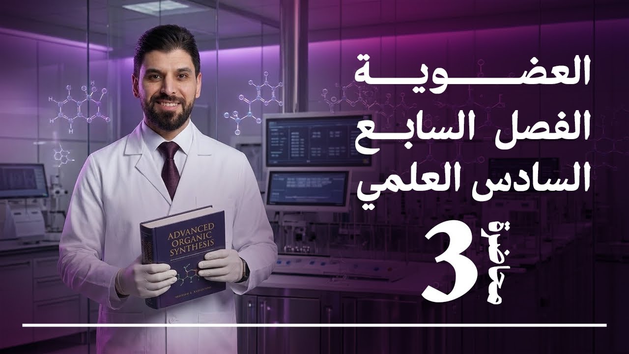الكيمياء | الفصل السابع - المحاضرة الثالثة | الكيمياء العضوية | السادس العلمي |نور الدين الدليمي