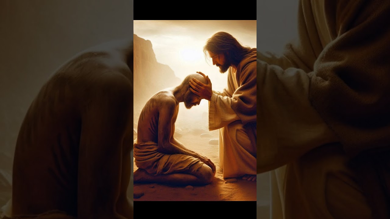 JESUS CURA UM LEPROSO