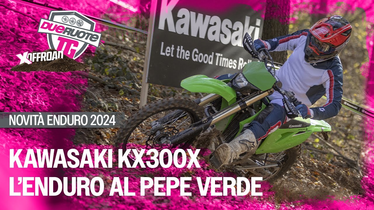 DueruoteTG XOffroad #8 - Kawasaki KX300X, Dunlop MX34, Eicma 2023