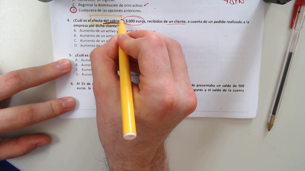 Examen CONTABILIDAD 2018 (Tipo A) UNED | Examen RESUELTO (ADE) Parte 1