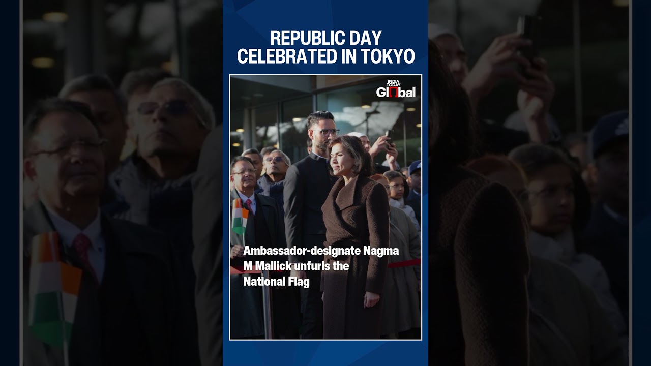 Indian Embassy in Tokyo Celebrates India&rsquo;s 77th Republic Day with Cultural Showcase |#shorts