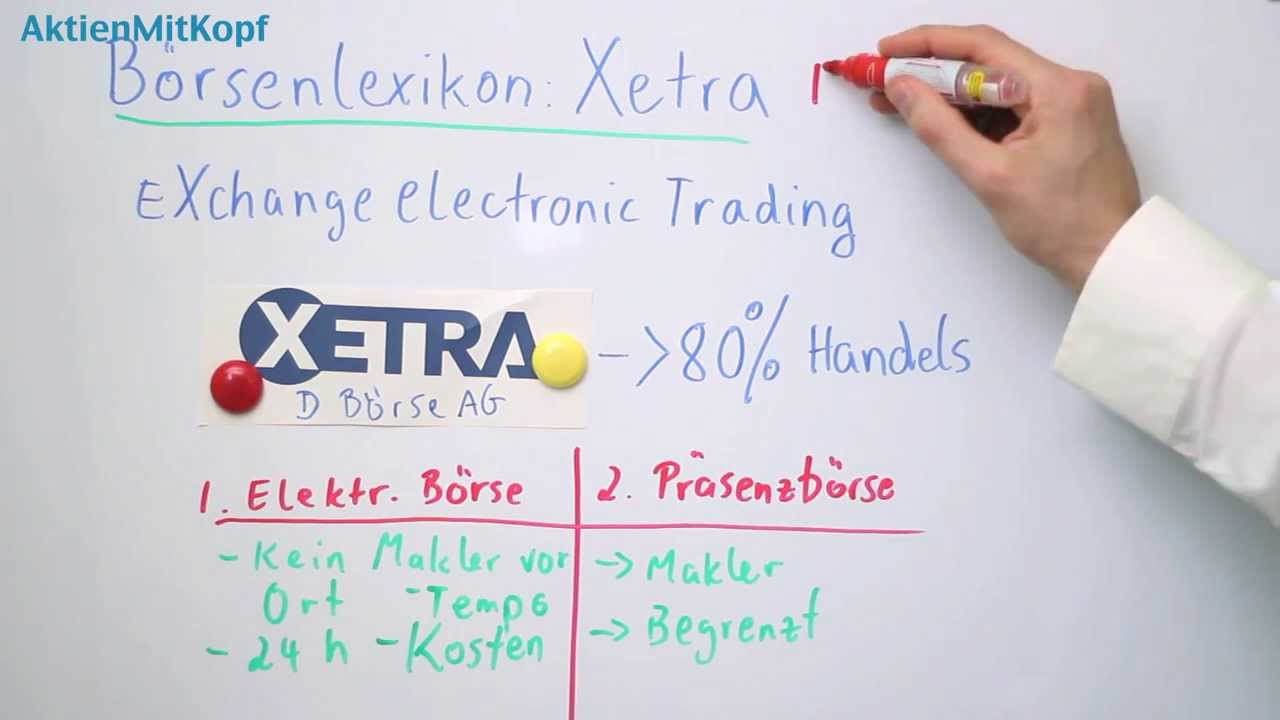 Xetra - B&ouml;rsenlexikon - AktienmitKopf.de
