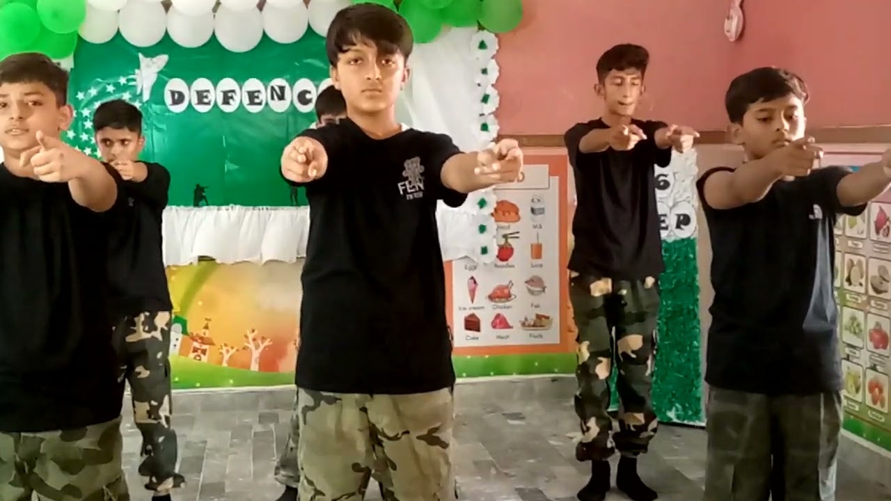 Pak Army Song Tableau | Defense Day 2024 | Allied School Tribute to the Heroes