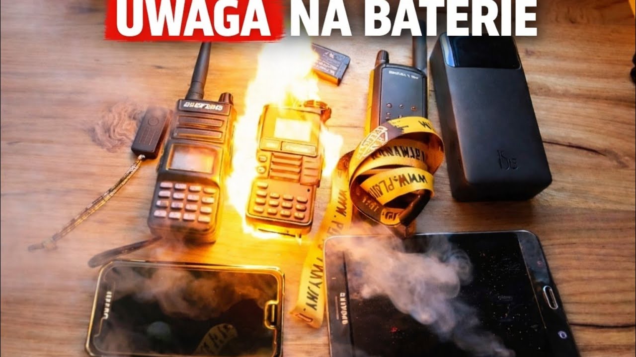 Uwaga na baterie – jeden błąd i masz problem - ku przestrodze. 