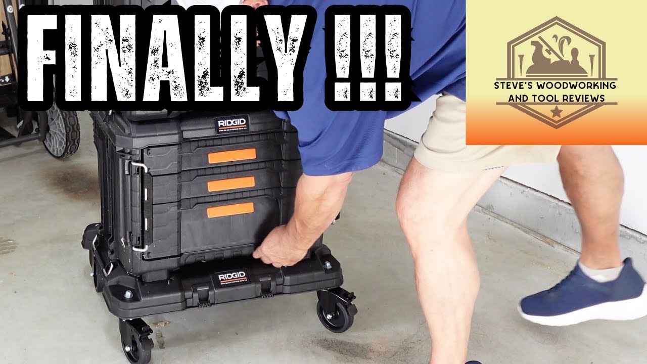 The all new Ridgid Pro Gear 2.0 Dolly