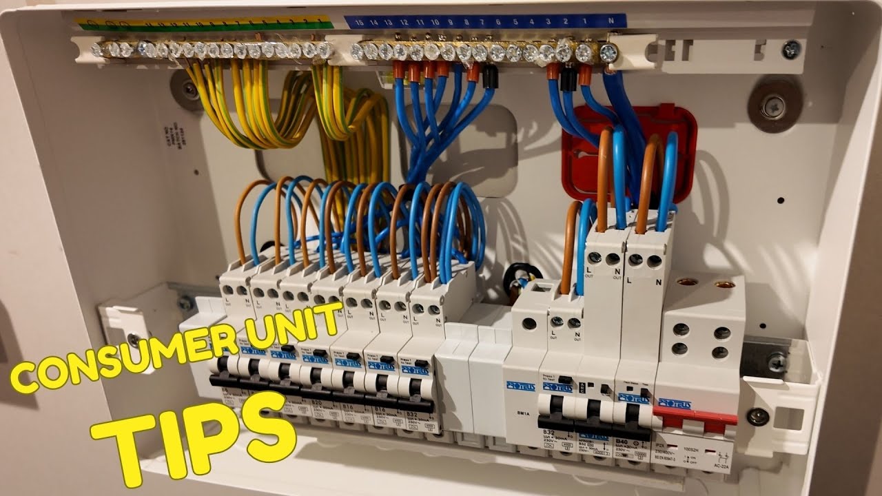 Installing consumer units is easy.... REALLY EASY !