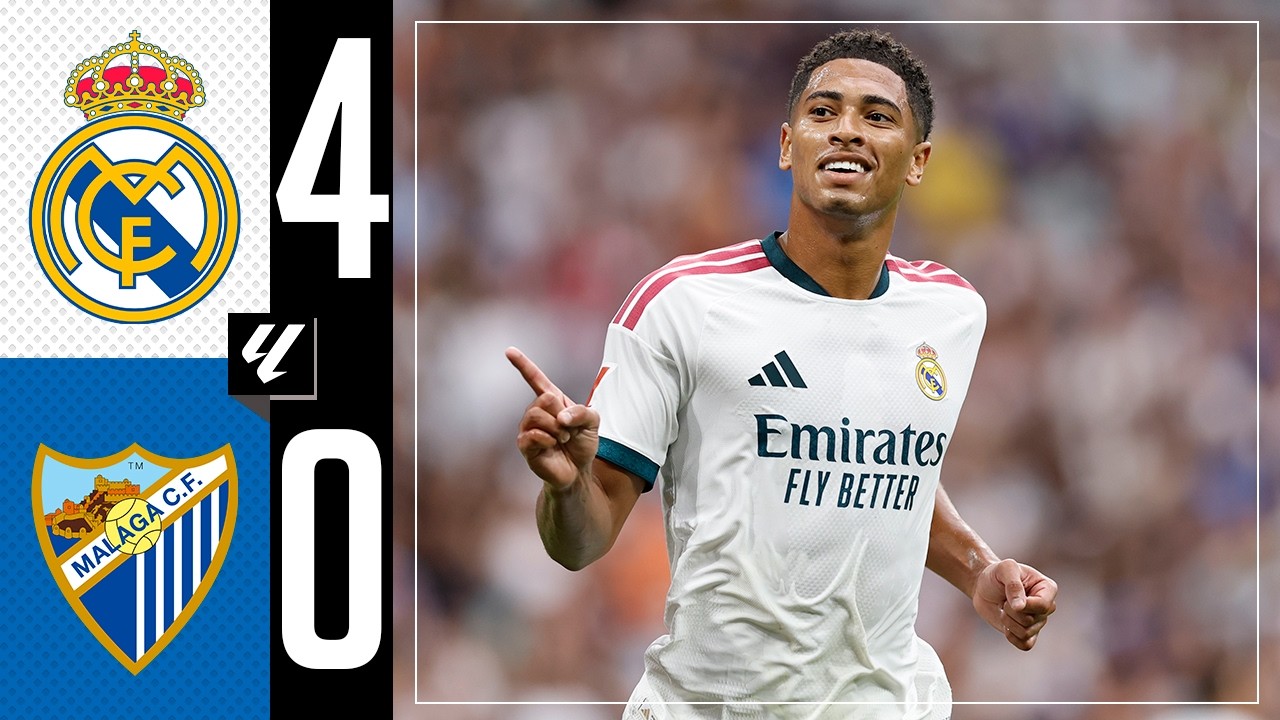 HIGHLIGHTS | Real Madrid 4-0 M&aacute;laga CF | LaLiga