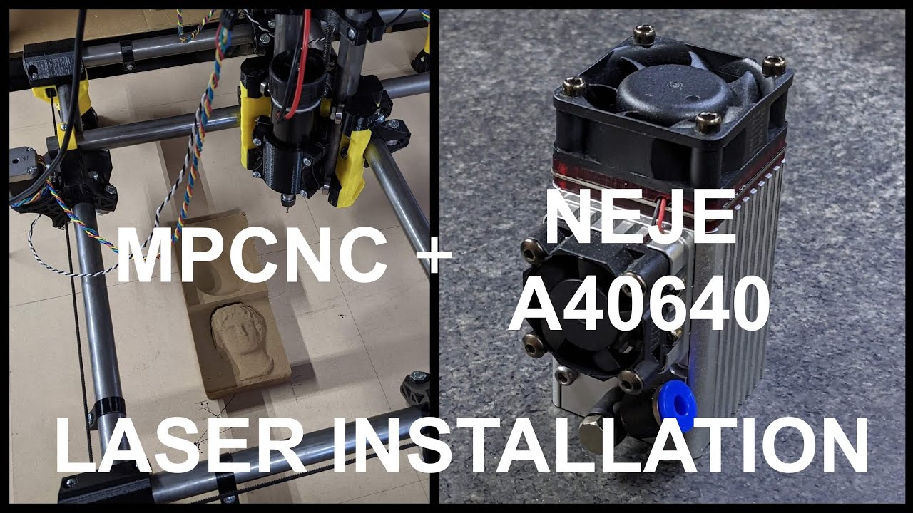 MPCNC + A40640 Diode Laser - Installation