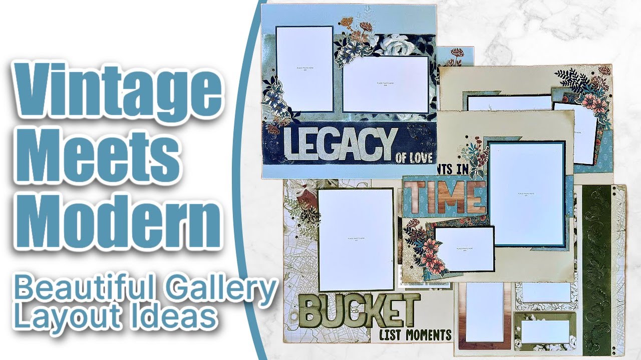 How to Use 6x6 Papers on 12x12 Layouts | Beautiful Gallery Workshop | Stampin' Up!