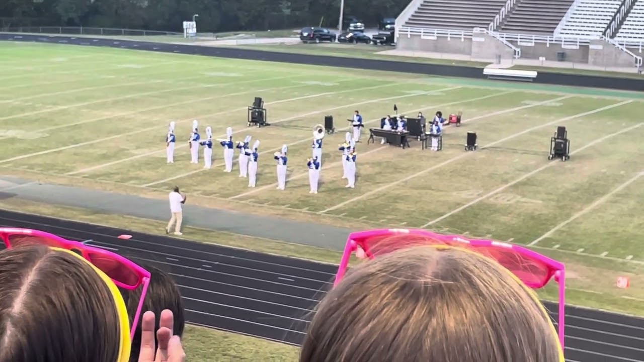 Valley High school Marching band at KMEA 2A West regionals