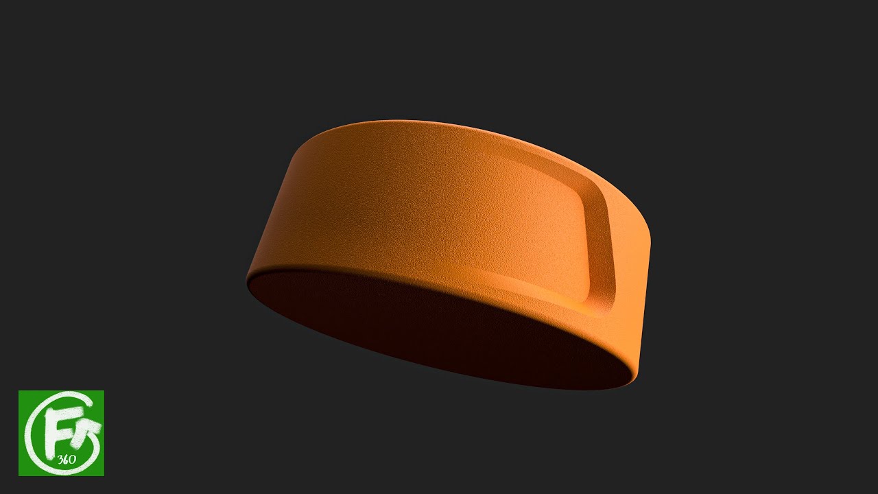 Fusion 360 | Плавное углубление