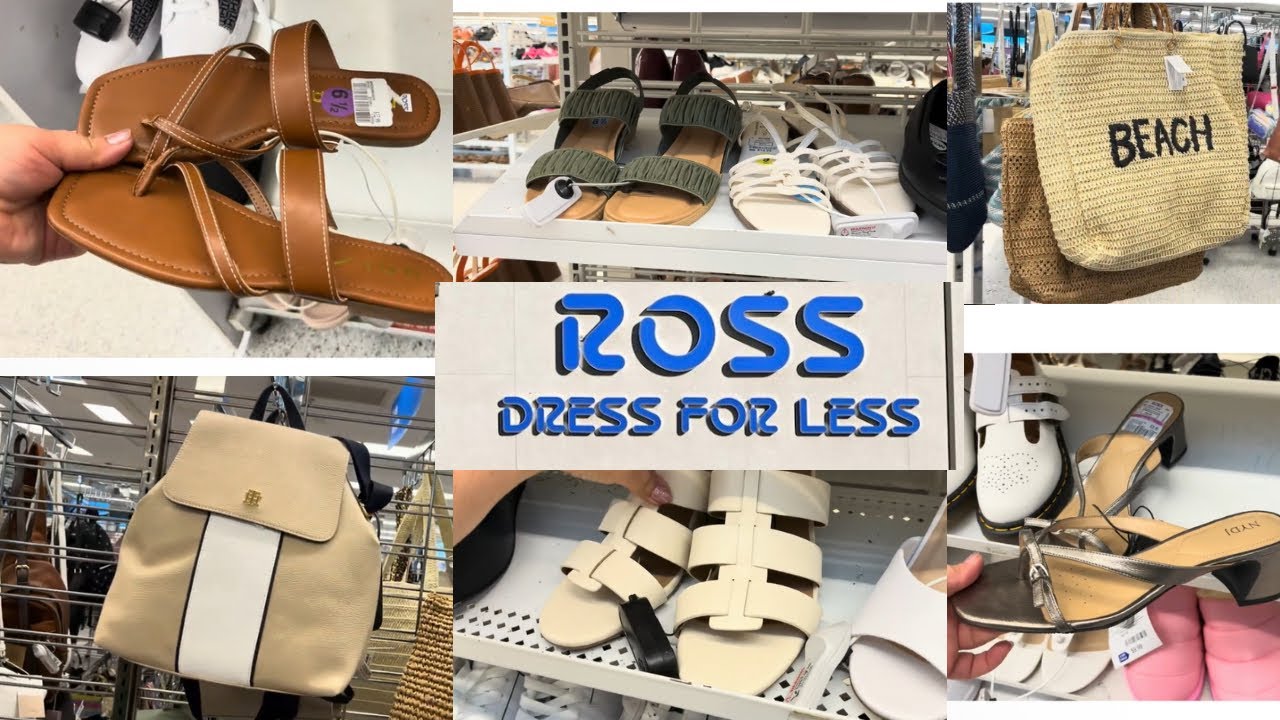 ROSS DRESS FOR LESS SANDALIAS BOLSOS  TENIS MOCHILAS MUCHOS ESTILOS SHOP WITH ME