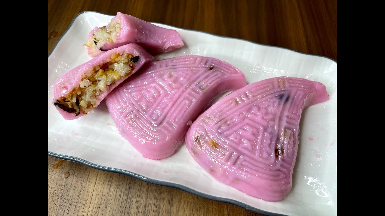 潮州红桃饭粿 Teochew Png Kueh