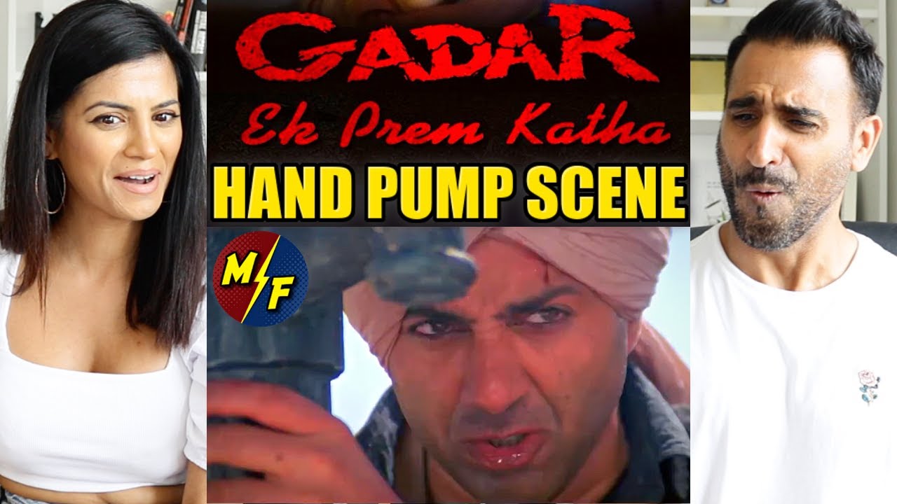 GADAR ICONIC HAND PUMP SCENE REACTION!! - Sunny Deol