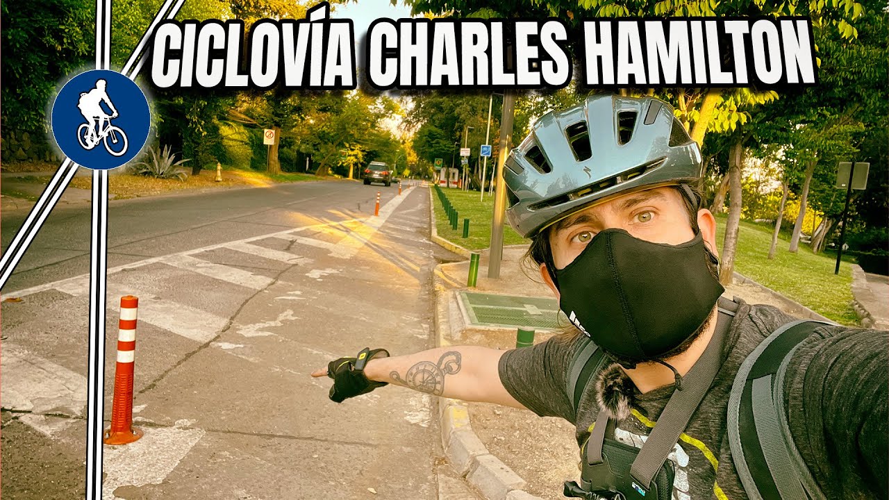 Conociendo CICLOVÍA CHARLES HAMILTON y vuelta en bici!!! 🚴🏻