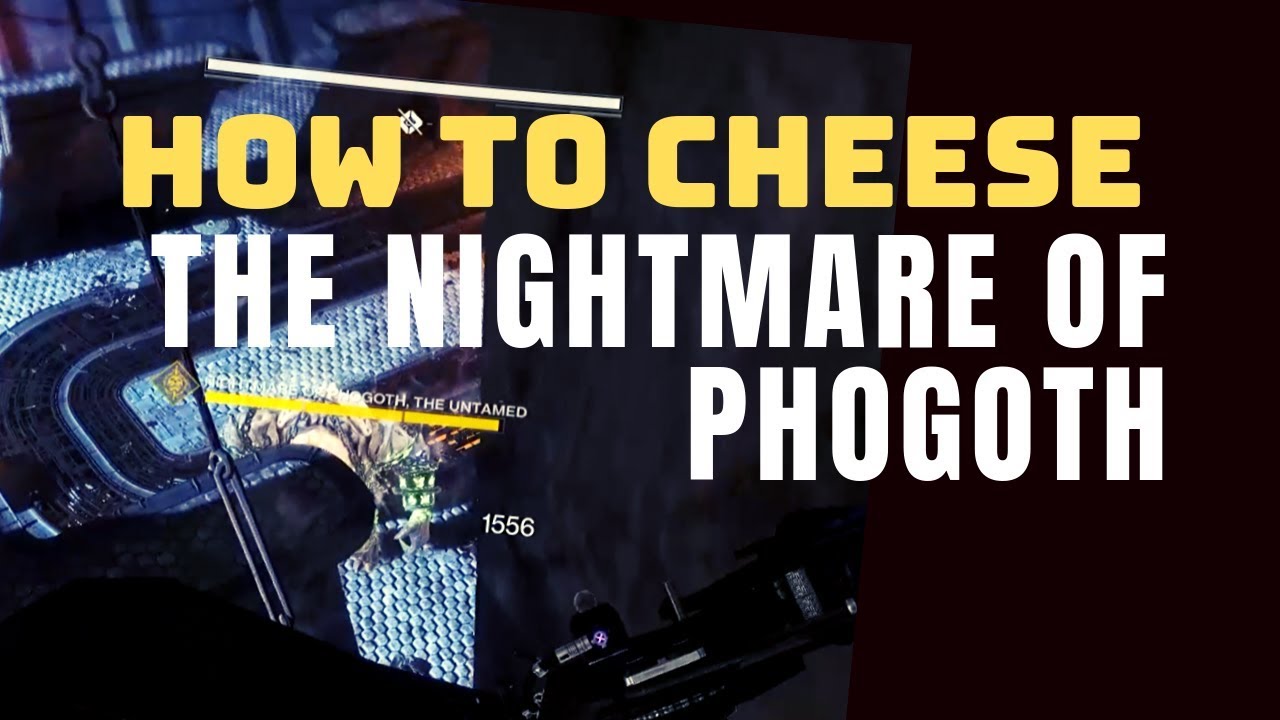 How to CHEESE the Nightmare of Phogoth Destiny 2: Shadowkeep