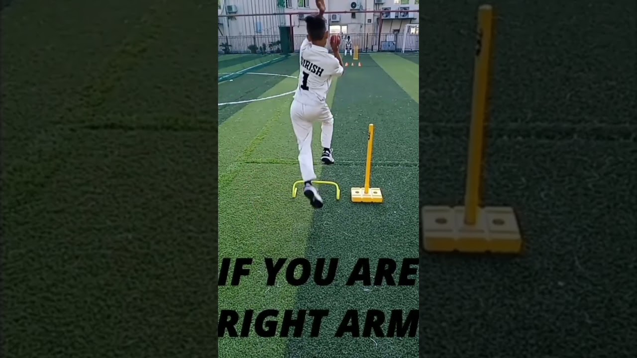 #Double #hop #jump  AND COURSE CORRECTION #fitness #cricketlovers #cricketbowling