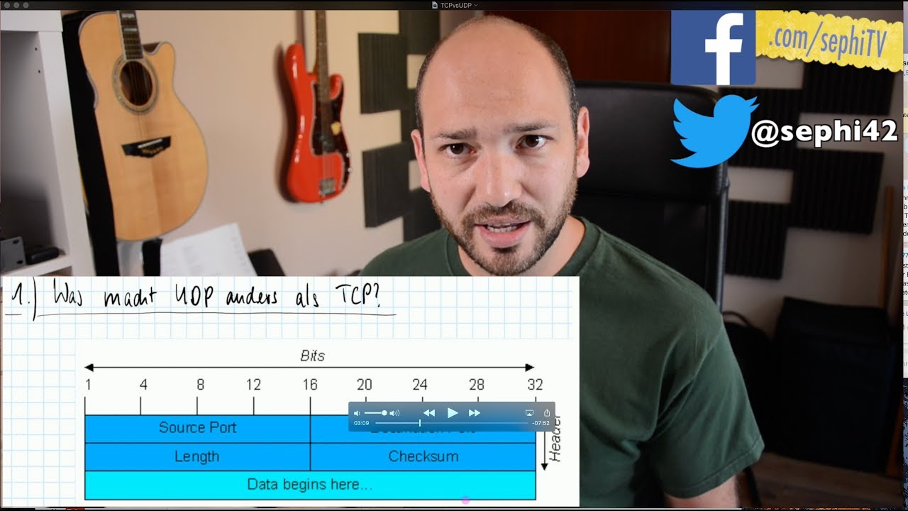 TCP vs. UDP - die Unterschiede (IT_NT7.4)