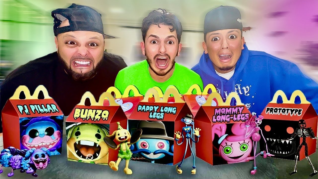DO NOT ORDER ALL POPPY PLAYTIME HAPPY MEALS!!!