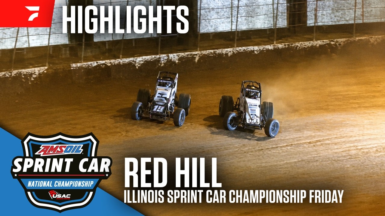 Illinois Sprint Car Championship Night #1 | USAC Sprints at Red Hill Raceway 6/5/26 | Highlights