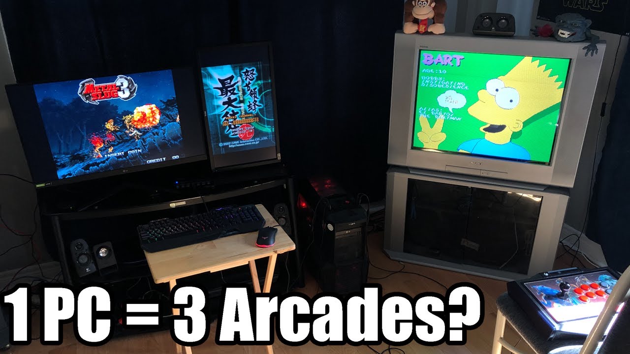 Launchbox with Triple Retroarch Builds - Combining New and Old Tech.