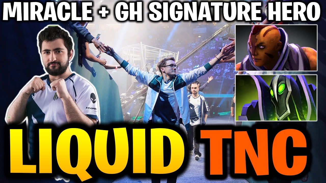 MIRACLE ANTIMAGE & GH-GOD RUBICK! LIQUID vs TNC TI9 Dota 2