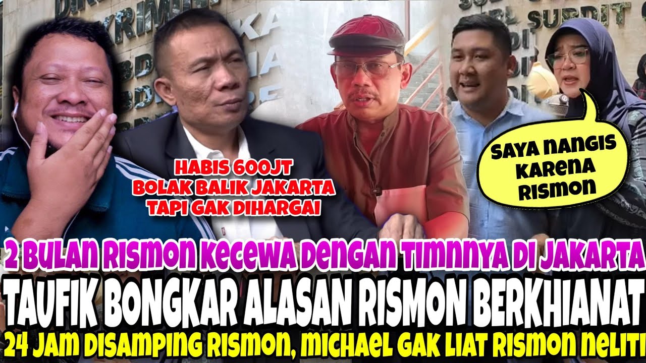 RISMON HABIS 600 JUTA TAPI KECEWA TIM LAIN GAK SOLID - KURNIA NANGIS LAGI DIKHIANATI RISMON
