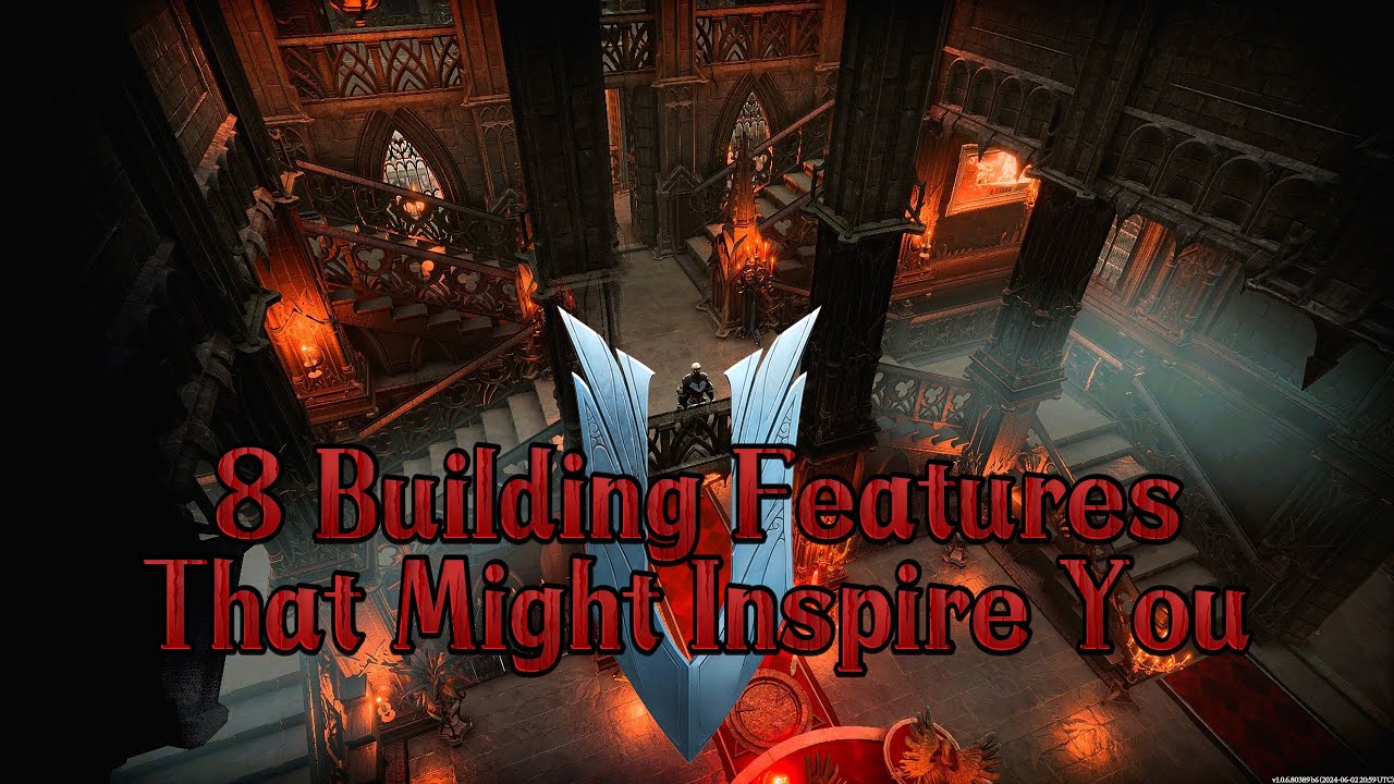 V Rising - Eight Building Features That Might Inspire You