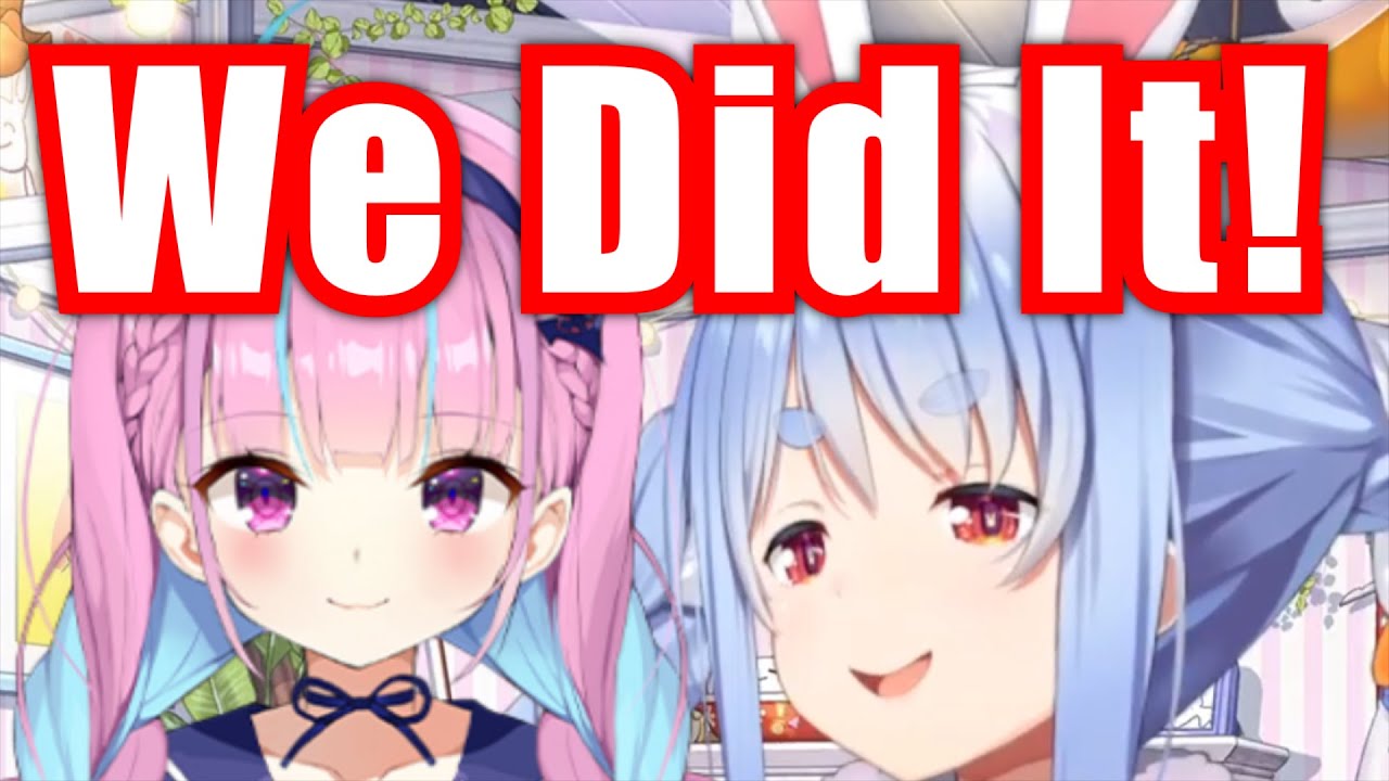 Pekora And Aqua Kept Their Promise With Each Other【Hololive/Usada Pekora】