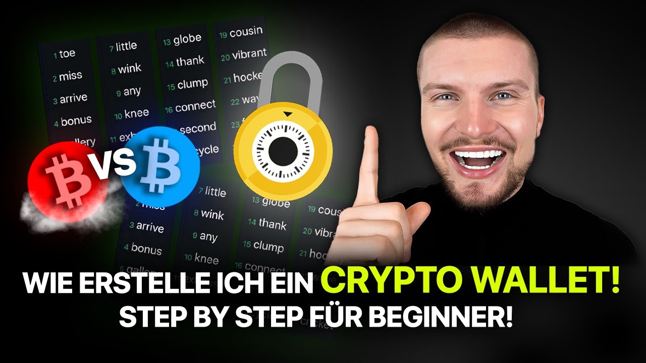 Wie erstelle ich ein Crypto Wallet! Step by Step f&uuml;r Beginner!