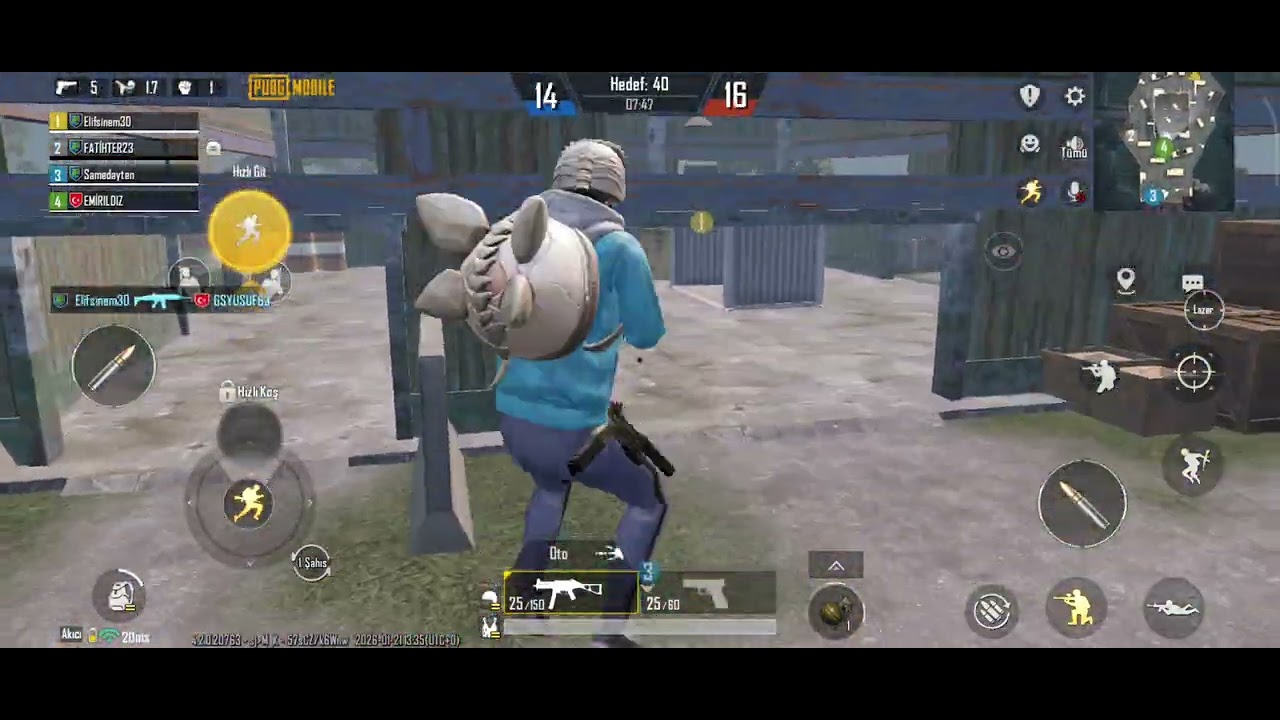 Tdmde p90 kullanan erKEK pupg tdm